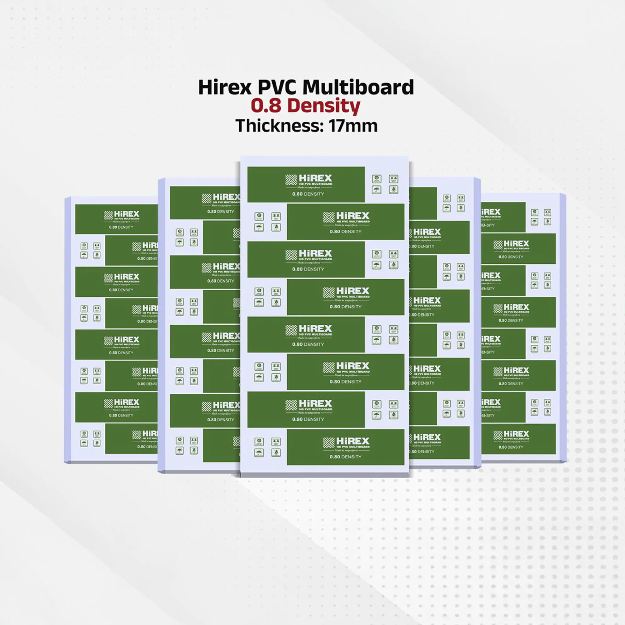 Hirex PVC Multiboard Density: 0.8 - Image 2