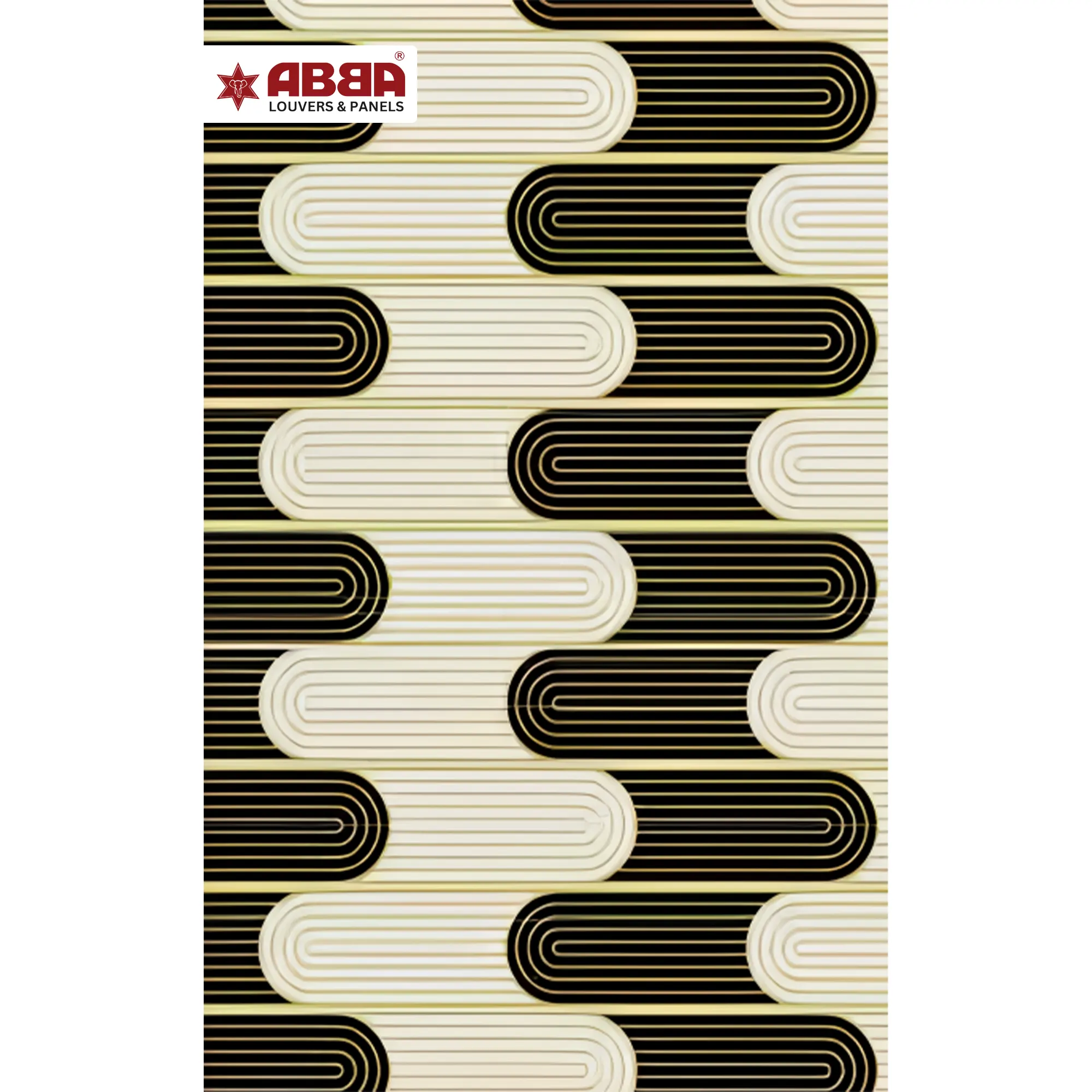 3D Art Stickers - M 020 (RETRO WAVE)