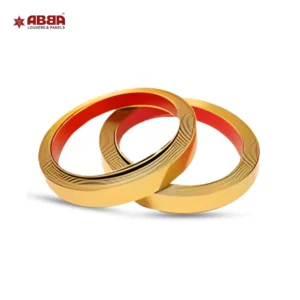 SS Edge Profile Gold Wall Trim - THICKNESS : 15MM