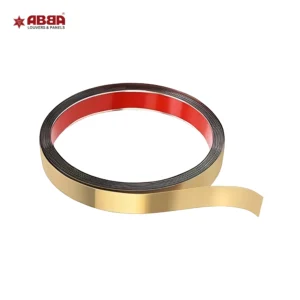 SS Edge Profile Gold Wall Trim - THICKNESS : 20MM