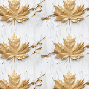 3D Art Stickers – AB-353 (GOLDEN LEAF CASCADE)