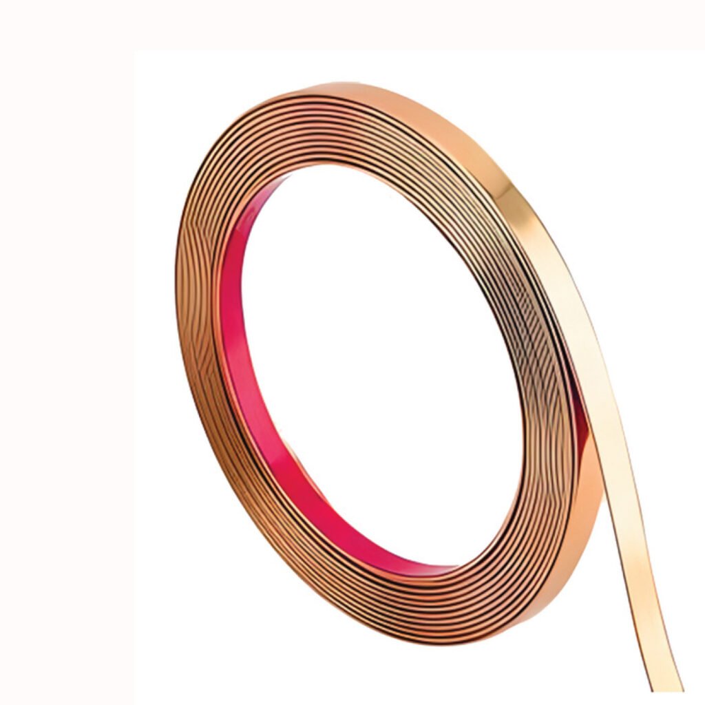 PVC GOLDEN TAPE – PVC 8MM ROSE GOLD - Abba Global Industries PVT LTD