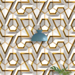 3D Art Stickers – AB-6136 (GOLDEN NEXUS)